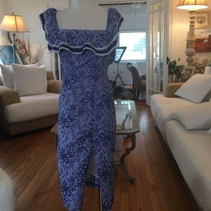 Red Carter Off the Shoulder Party Dress